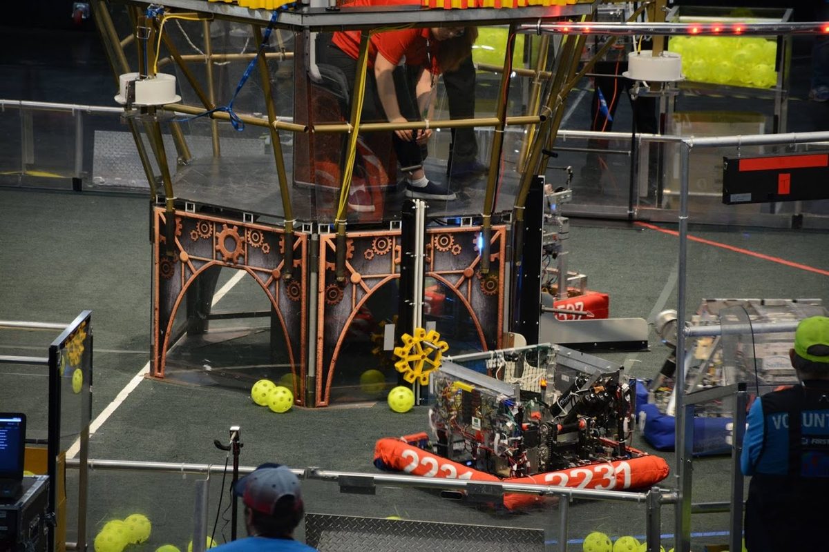 Penguin17, our 2017 robot