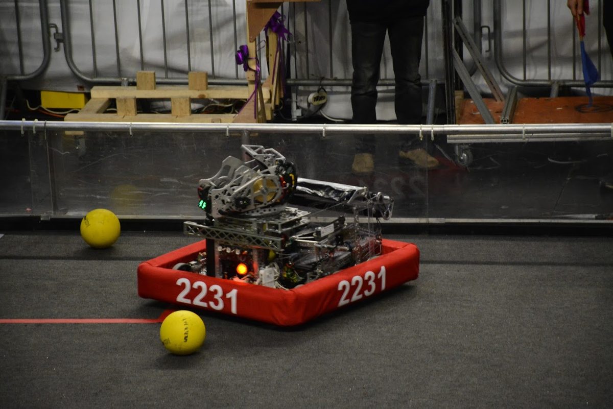 Blaster, our 2020 robot